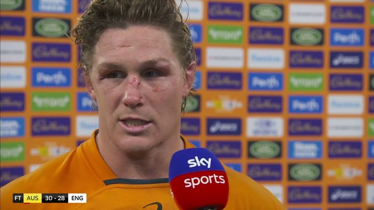 Australia captain Michael Hooper gives his reaction to the first Test win over England