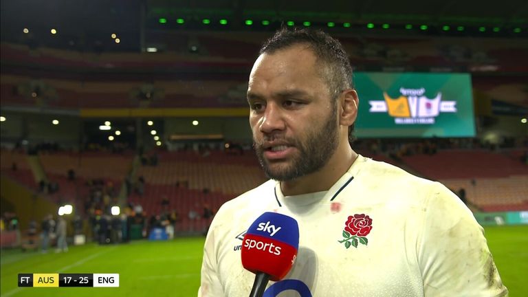 Vunipola told Sky Sports after the second Test he's loving being back in the squad after a year out of the setup