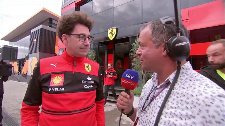 Mattia Binotto was quick to defend Ferrari's strategy at the Hungarian GP and was unhappy with the car