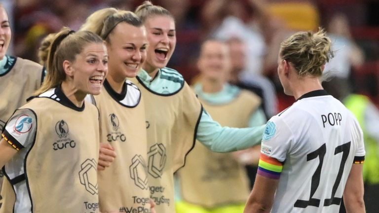 Alexandra Popp has told Sky in Germany that the feeling in the Germany camp is better than when they won Olympic gold