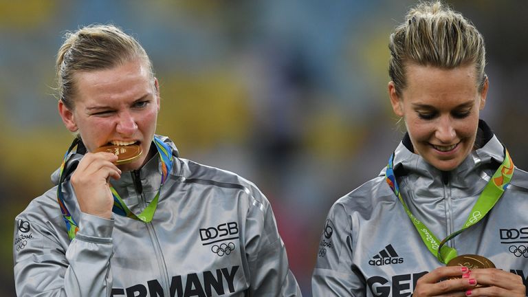 Alexandra Popp won Olympic gold with Germany at Rio 2016
