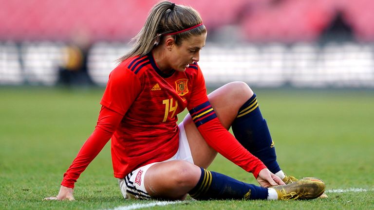 Alexia Putellas ekskludert fra Spanias Euro 2022-kampanje 