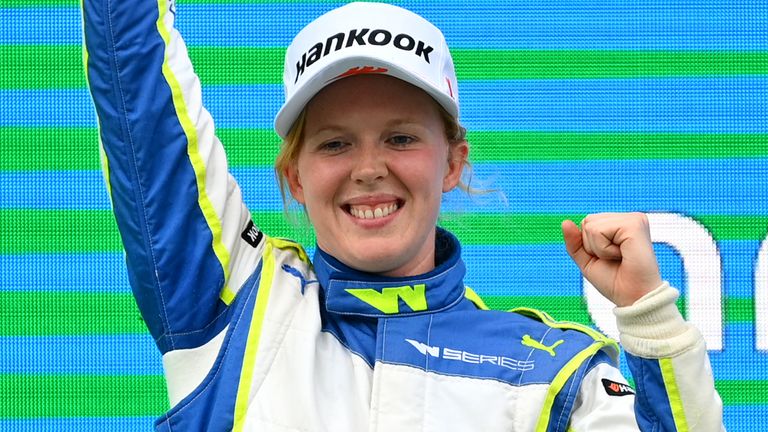 Powell backed up her first pole position of the season with victory