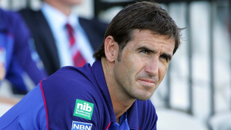 Rugby great Andrew Johns has been a big part of Tex Hoy's life on and off the field.