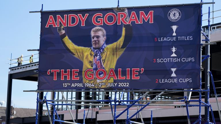 Goram was a giant of the game in Scotland