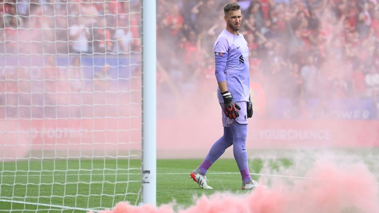 Numerous smoke bombs were let off at the Community Shield