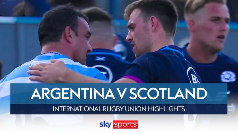 Highlights La segunda prueba entre Argentina y Escocia en Salta.