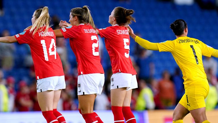 Austria Women 1-0 Norway Women: Nicole Billa sees Austria through to Euro quarter-finals