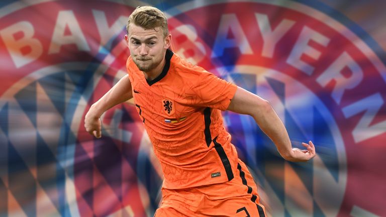  Media reports- defense player de Ligt allegedly wants to switch to Bayern. Matthijs DE LIGT (NED),