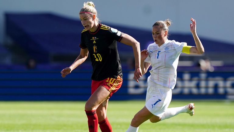 ベルギー女子1 1アイスランド女子 ジャスティン ヴァンヘーバーメットがグループdの開幕戦でアイスランドに対してベルギーのポイントを救う サッカーニュース Nipponese