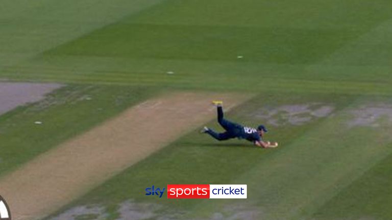 Ben Stokes pulls off sensational diving catch