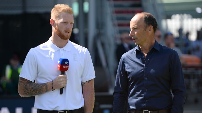 Ben Stokes and Nasser Hussain