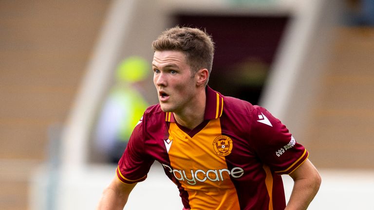 Blair Spittal's joined Motherwell after two seasons at Ross County