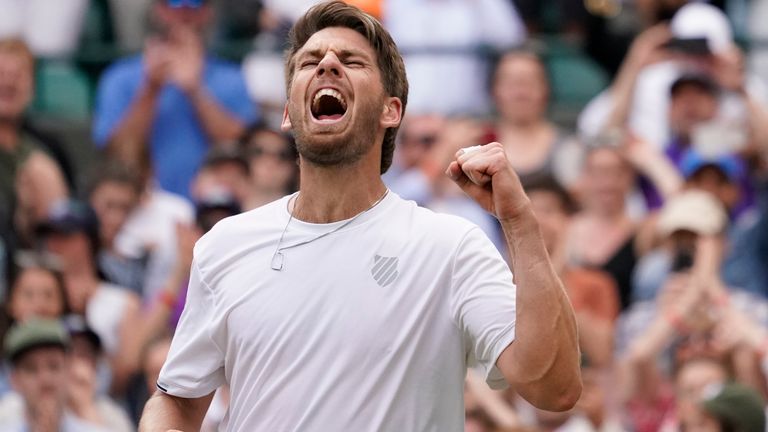 Cameron Norrie defeated Tommy Paul to reach the quarter-finals at Wimbledon