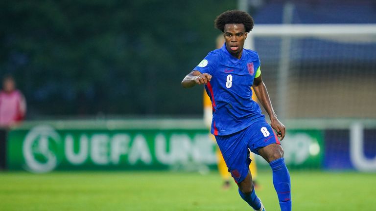 Carney Chukwuemeka has made his Aston Villa breakthrough this season - and was named in the Euro U19 team of the tournament