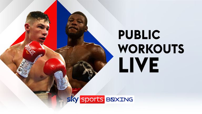 Chris Billam-Smith vs Isaac Chamberlain: Watch the live stream of the  public workout from  | Boxing News | Sky Sports