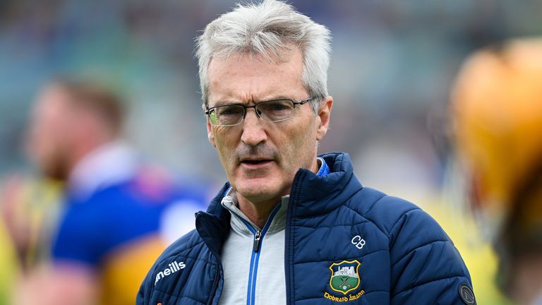 8 May 2022; Tipperary manager Colm Bonnar before the Munster GAA Hurling Senior Championship Round 3 match between Limerick and Tipperary at TUS Gaelic Grounds in Limerick. Photo by Stephen McCarthy/Sportsfile