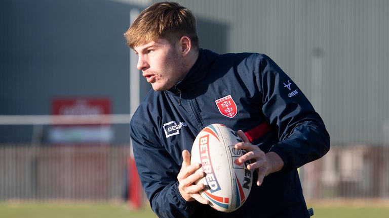 Connor Moore is set to make his Hull KR debut away to Wigan on Thursday