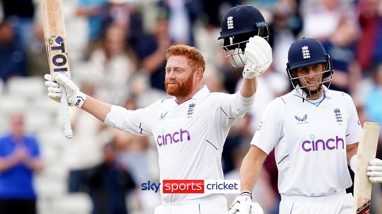 In-form Jonny Bairstow brought up another England century, helping them to victory in the fifth Test against India at Edgbaston.