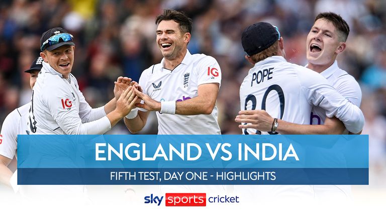 England vs India 5th Test Day 1 