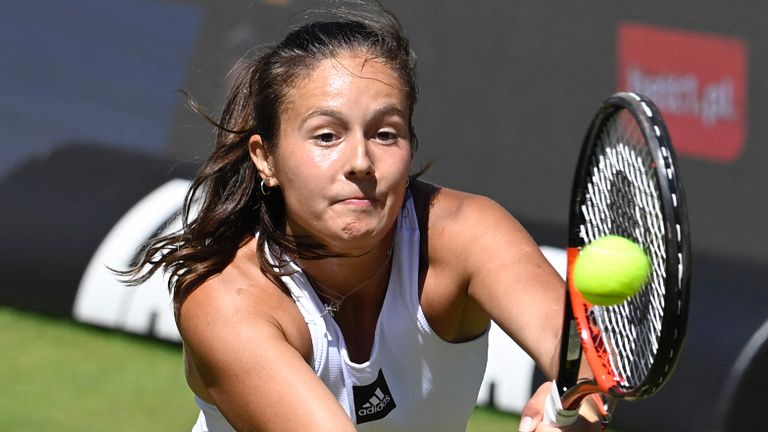 Kasatkina was banned from competing at Wimbledon this year and has been active in calling for the War in Ukraine to end. 