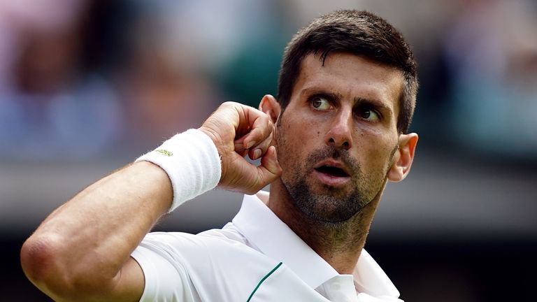 Novak Djokovic yarı finale zor yoldan çıktı