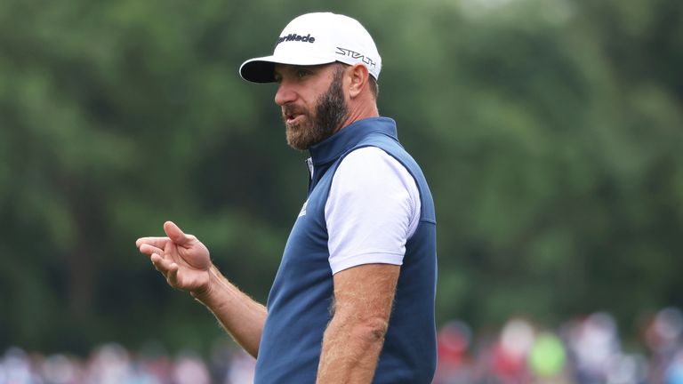 Johnson finished tied for eighth at last year's Open Championship 