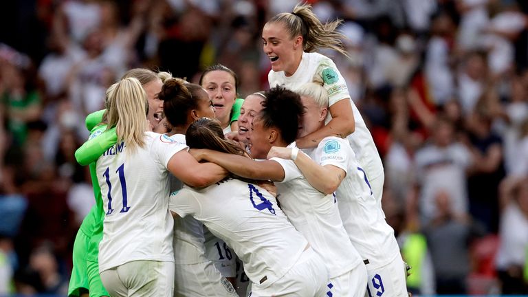 England were crowned European champions