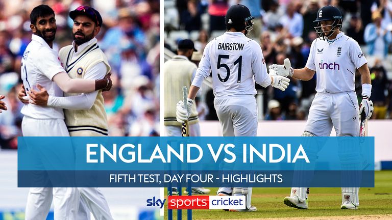 Edgbaston'da İngiltere ve Hindistan arasındaki beşinci Testin dördüncü gününden önemli anlar
