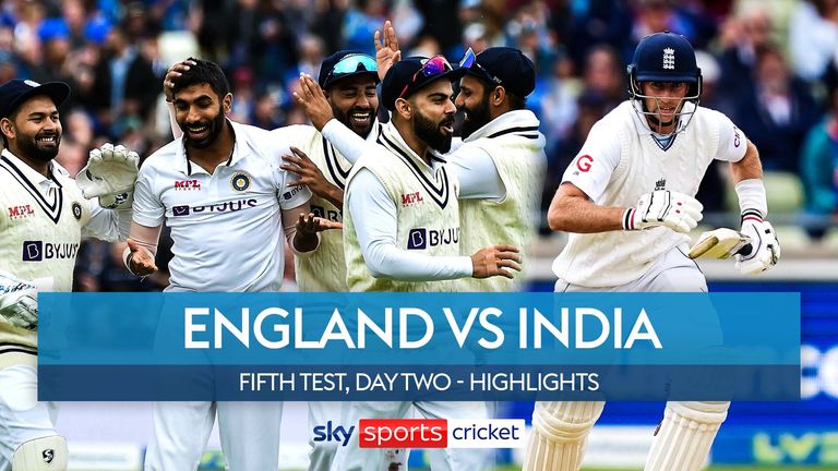 England vs India day 2