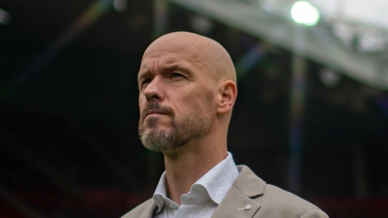 Erik ten Hag at Manchester United