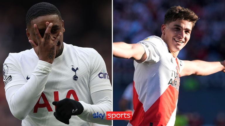 Tottenham sell Steven Bergwijn to Ajax and Julian Alvarez is set to be unveiled at Manchester City