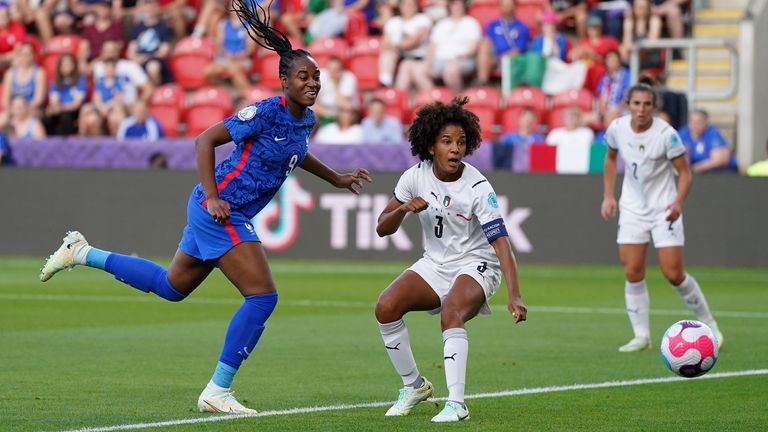 Francia 5-1 Italia femenino