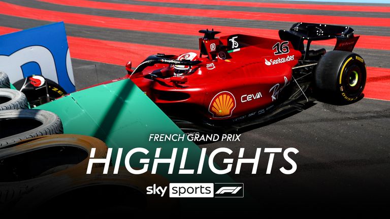 FRench GP highlights