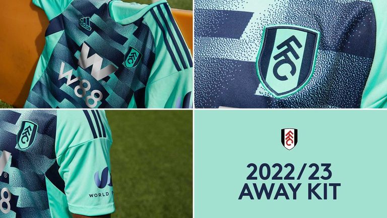 Fulham's away kit this season is mint