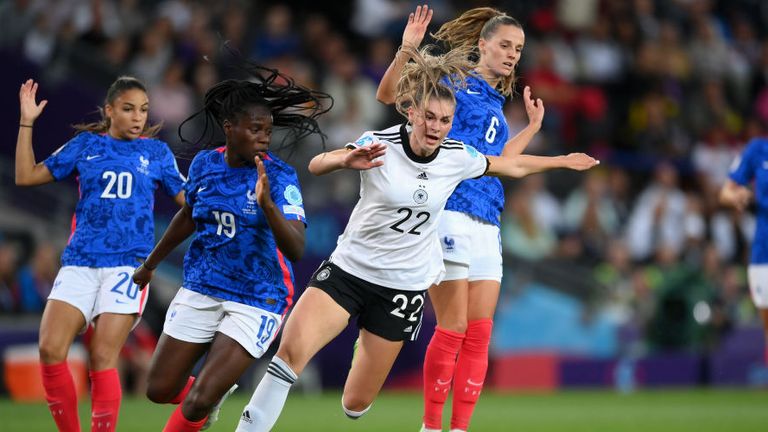 Germany Women 2-1 France Women: Germany book Euro 2022 final spot vs England as Alexandra Popp inspires victory