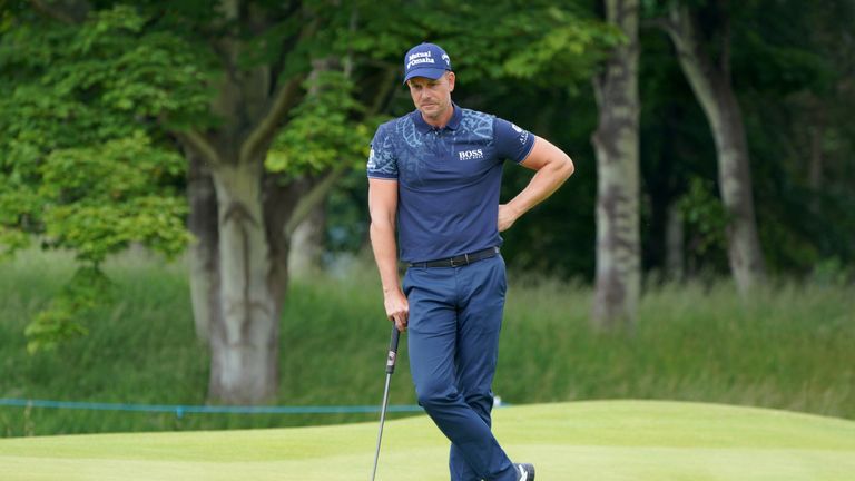 Sweden&#39;s Henrik Stenson during the Pro-Am round of the Aberdeen Standard Investments Scottish Open at The Renaissance Club, North Berwick.