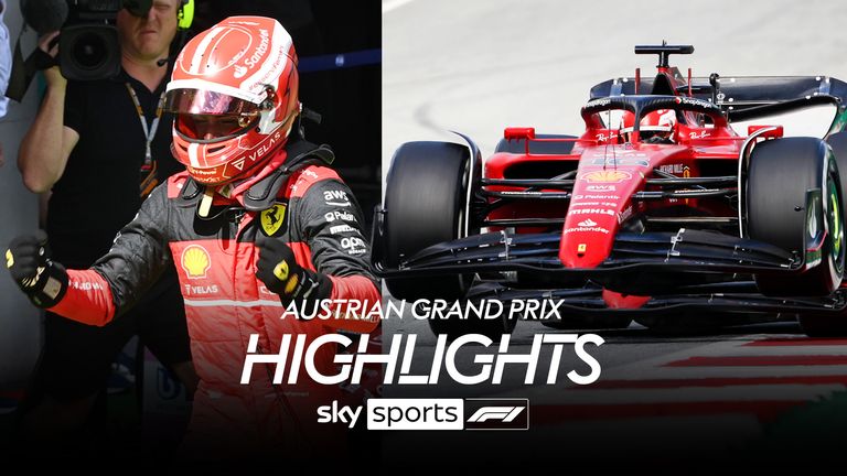 Best action scene from the epic Austrian Grand Prix as Charles Leclerc won.
