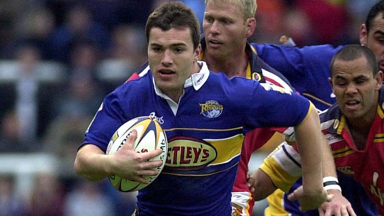 Iestyn Harris was the man who Danny McGuire came on for in his Super League debut