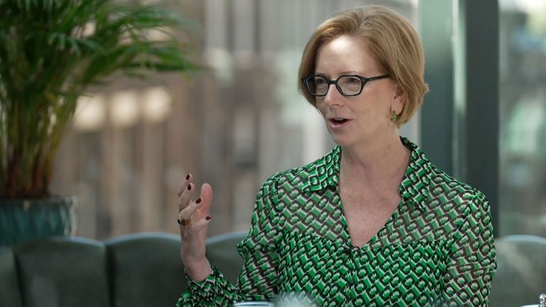 Gillard was Australia's Prime Minister for three years from June 2010 to June 2013 and is now chair of the Global Institute for Women’s Leadership