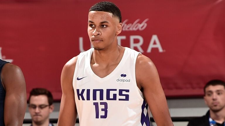 Keegan Murray plays for the Sacramento Kings in the NBA Summer League