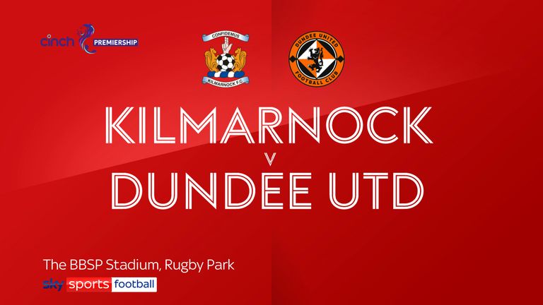 Kilmarnock v Dundee Utd SPFL