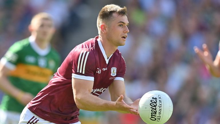 24 July 2022; Liam Silke of Galway during the GAA Football All-Ireland Senior Championship Final match between Kerry and Galway at Croke Park in Dublin. Photo by Stephen McCarthy/Sportsfile