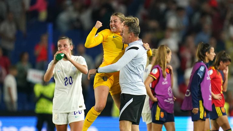Clasificaciones de Inglaterra vs España: la estrella de Georgia Stanway gana una actuación impresionante en el mediocampo |  noticias de futbol