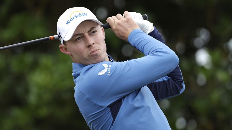Matt Fitzpatrick is the highest-placed Brit in the Bahamas, sitting five shots off the lead