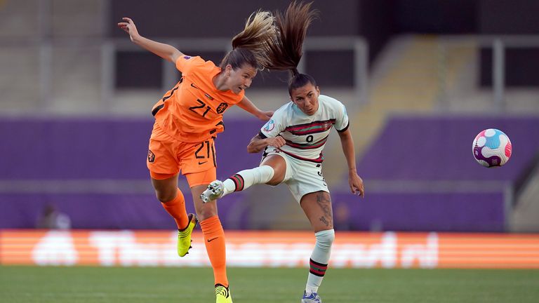 Nederland vrouwen 2-3 Portugal vrouwen