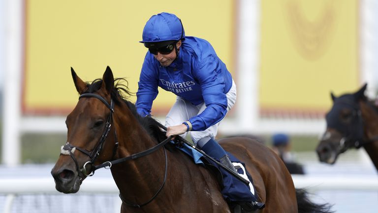 New London and William Buick win the Gordon Stakes at Goodwood