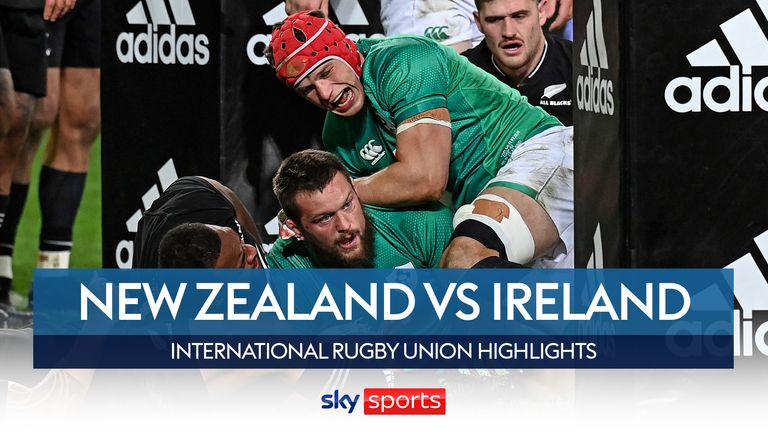 New Zealand vs Ireland | Second Test | Rugby Union highlights