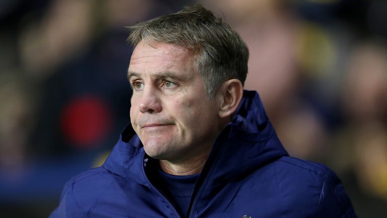 Phil Parkinson took over from Jack Ross on October 17 2019