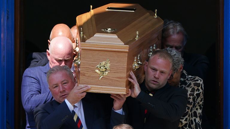 ‘A one off’ – Goram remembered at unique funeral
